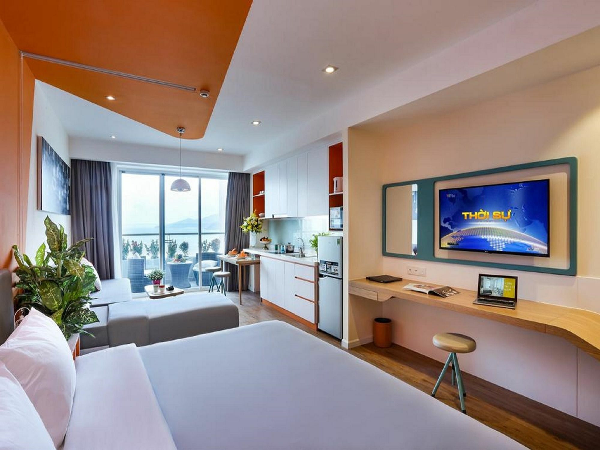 Atlantica Balcony Ocean View Serviced Apartment Нячанг Екстер'єр фото